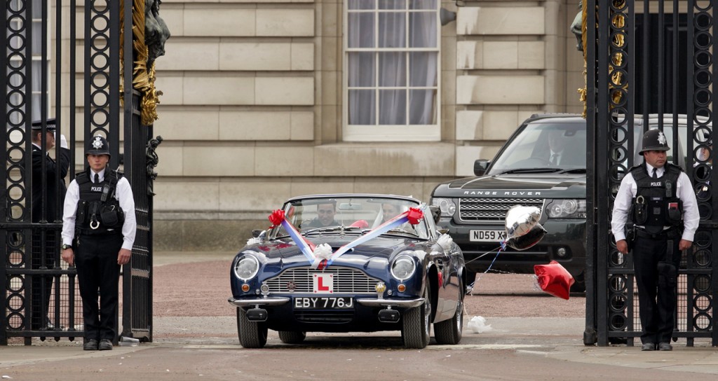 Newlywed Royals Leave Wedding Reception