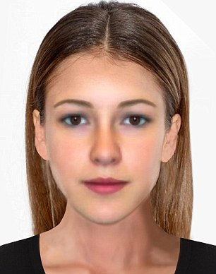 The male perception of archetypal female face of beauty according to a new scientific study to mark the launch of the Samsung Galaxy S6.  Embargoed to 00.01hrs 30th March 2015.