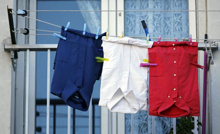 blue-white-red-shirts