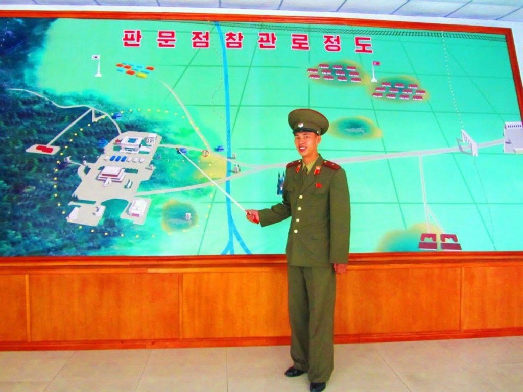 justin-and-anna-were-guided-through-the-area-by-senior-military-personnel-who-continued-to-describe-how-the-democratic-peoples-republic-of-korea-was-prepared-to-if-necessary-unleash-total-nuclear-war-on-the-japane