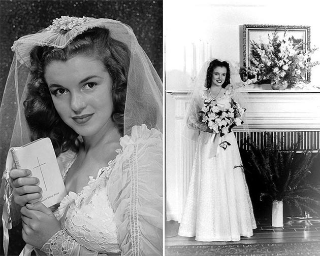 most_iconic_wedding_dresses_of_history_Marilyn_Monroe_wedding_dress