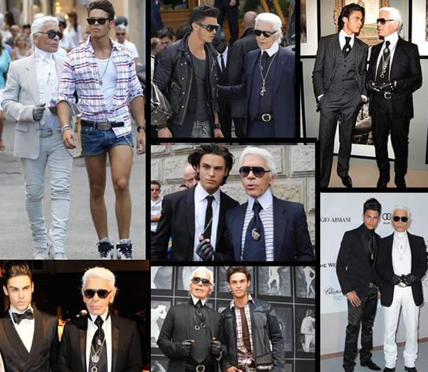 baptiste-and-karl-lagerfeld