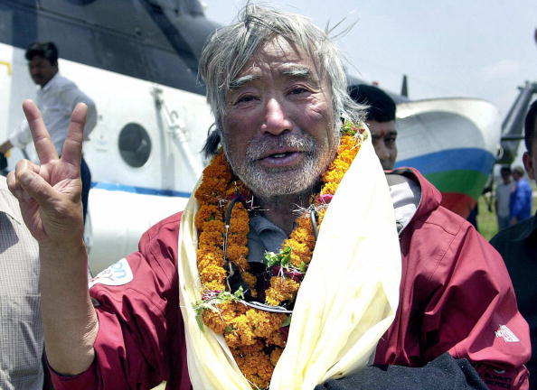 Japanese mountainer Yuichiro Miura, 70,