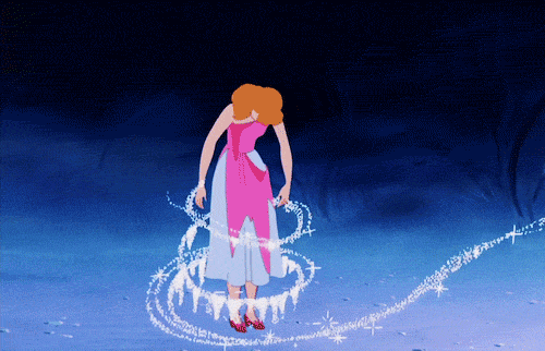 Tumblr_static_cinderella_dress_transformation_gif