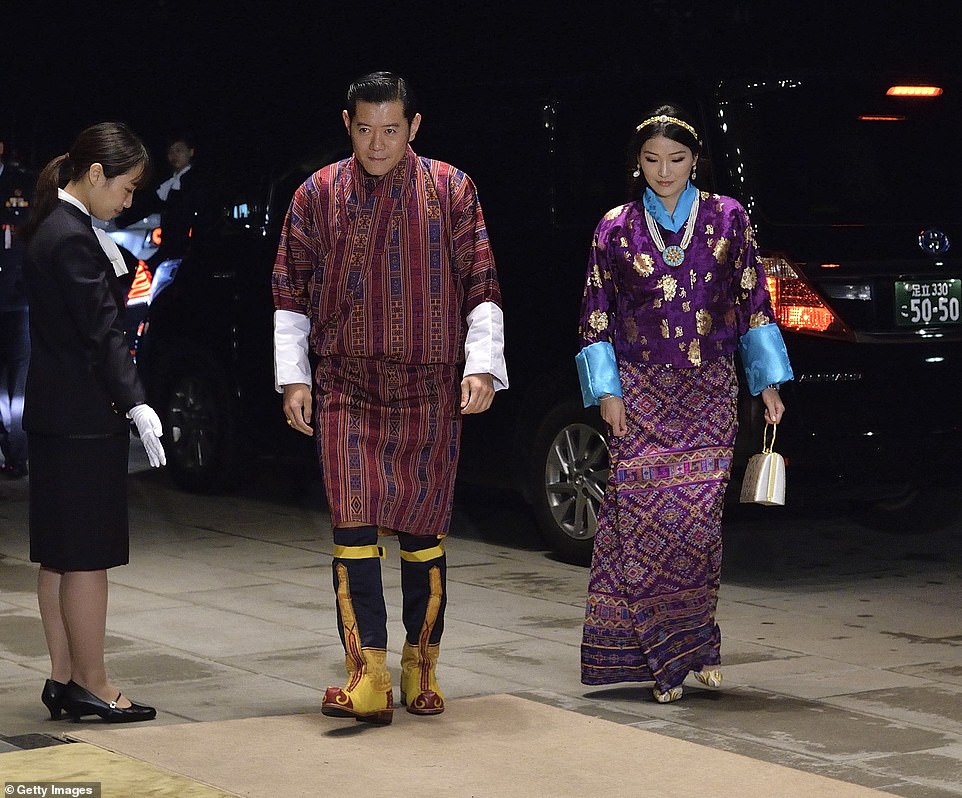不丹国王旺楚克和王后佩玛