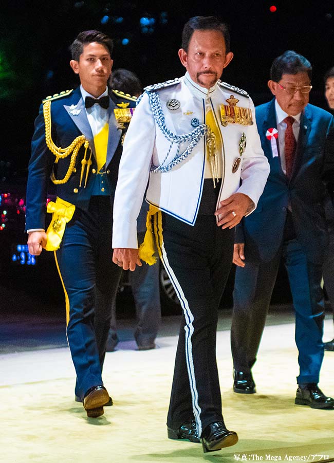 Grand Duke Henri of Luxembourg, Prince Albert II of Monaco, King Willem-Alexander and Queen Maxima of the Netherlands, King Carl Gustaf XI and Crown Princess Victoria of Sweden, King Felipe VI and Queen Letizia of Spain and Prince Haakon of Norway attend the Court Banquet during the Accession to the Throne of His Majesty the Emperor of Japan Naruhito, at the Imperial Palace in Tokyo, Japan. 22 Oct 2019 Pictured: Grand Duke Henri of Luxembourg, Prince Albert II of Monaco, King Willem-Alexander and Queen Maxima of the Netherlands, King Carl Gustaf XI and Crown Princess Victoria of Sweden, King Felipe VI and Queen Letizia of Spain and Prince Haakon of Norway. Photo credit: MEGA TheMegaAgency.com +1 888 505 6342