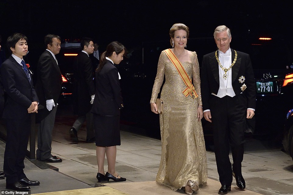 比利时国王菲利普与王后玛蒂尔德