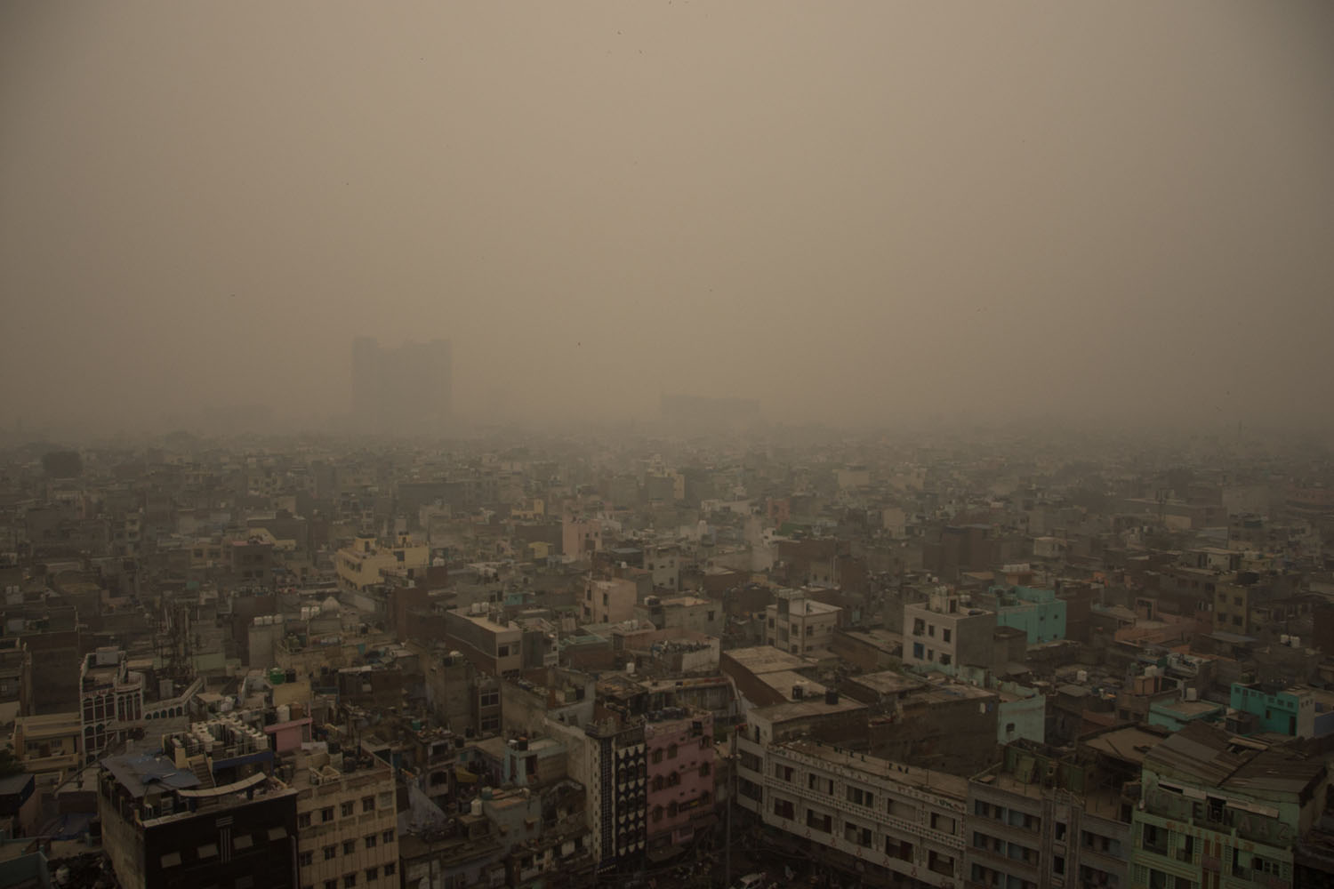 Toxic smog in Delhi