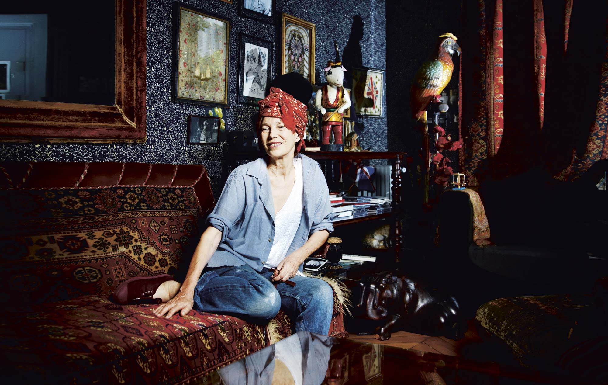 Jane Mallory Birkin, n??e le 14 d??cembre 1946 ?? Marylebone ?? Londres, est une actrice et une chanteuse anglaise, install??e en France depuis la fin des ann??es 1960. ?? credit: Lea Crespi/LUZ/Redux/Imaginechina
