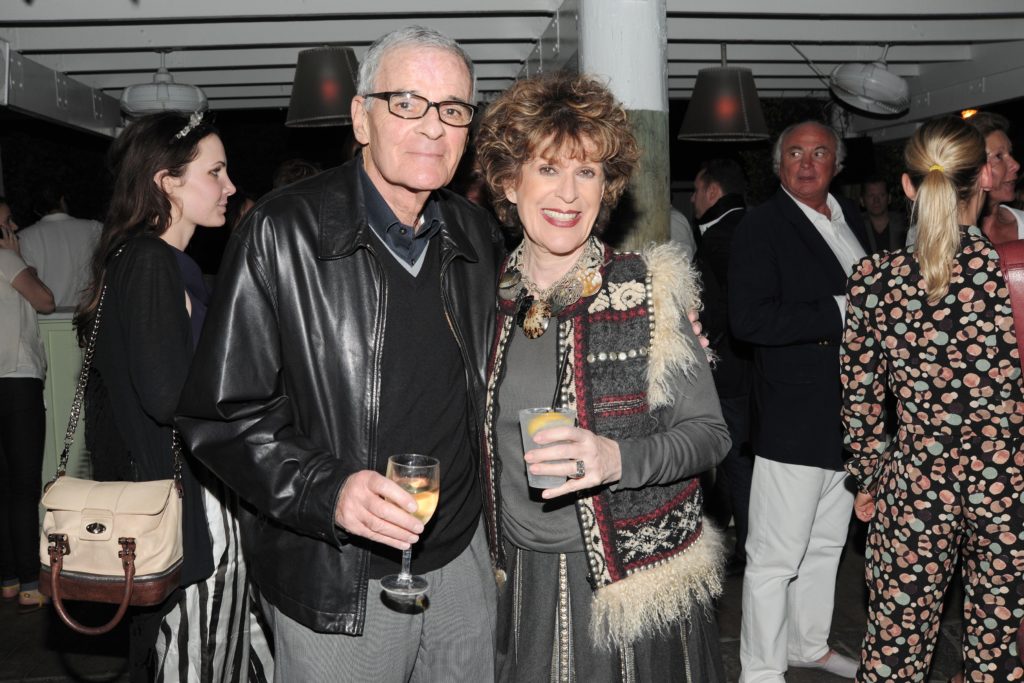 - DECEMBER 3: Sherman Schreier and Sandy Schreier attend ASSOULINE and Van Cleef & Arpels Celebrate the ART GAME SHOW at Beach Bar Pool on December 3, 2010 in Miami, Florida. (Photo by NICK HUNT/Patrick McMullan via Getty Images)