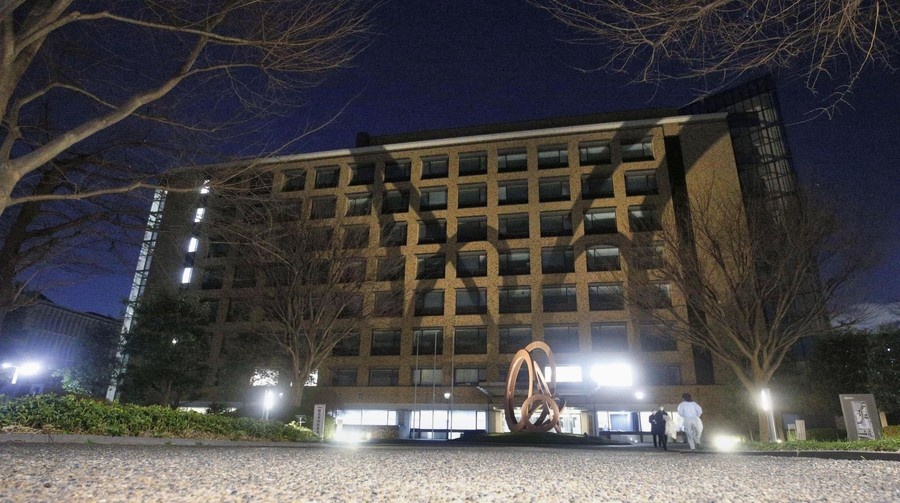 国立保健医療科学院＝1日夜、埼玉県和光市.jpg