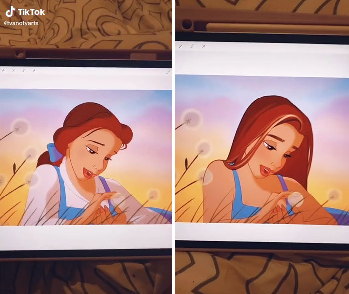 disney-princesses-modern-women-tiktok-vanytree-vanotyarts-2-5efaf29721fcc__700