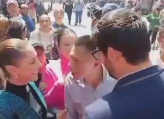 墨西哥女总统当街遭咸猪手,差点被亲?!市长刚被枪击,总统又…啥安保啊?