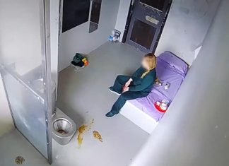 她精神失常故意偷东西求坐牢。结果进了监狱,她连喝20升水硬把自己毒死了